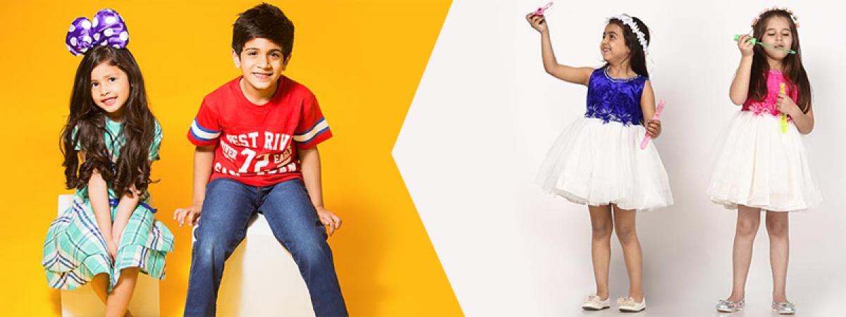 Kidswear sales on rise in online stores